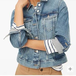 J. Crew Factory classic denim jacket, 2X.